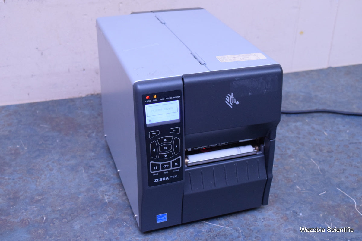 ZEBRA STRIPE ZT230  BARCODE THERMAL LABEL PRINTER