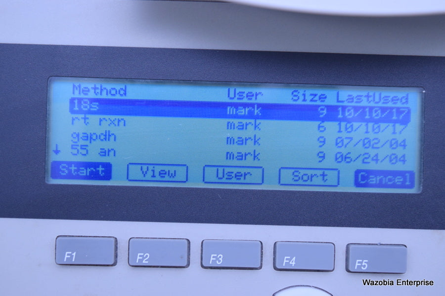 PERKIN ELMER GENEAMP PCR SYSTEM 2400 WITH MANUAL