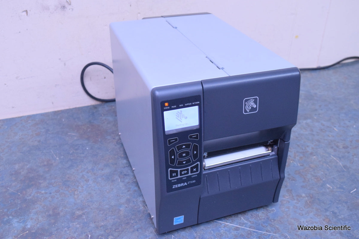 ZEBRA STRIPE ZT230  BARCODE THERMAL LABEL PRINTER