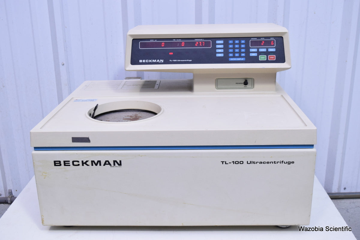 BECKMAN TL-100 ULTRACENTRIFUGE MODEL TL100 346457 CENTRIFUGE