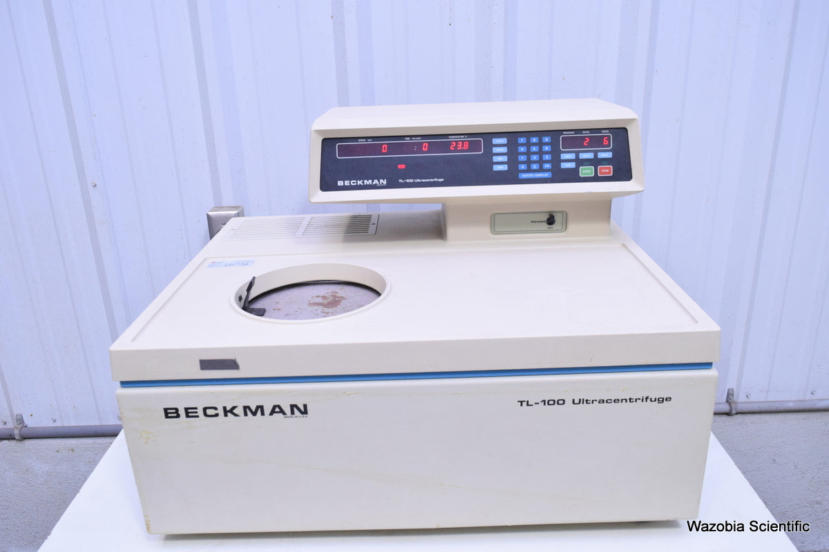 BECKMAN TL-100 ULTRACENTRIFUGE MODEL TL100 346457 CENTRIFUGE