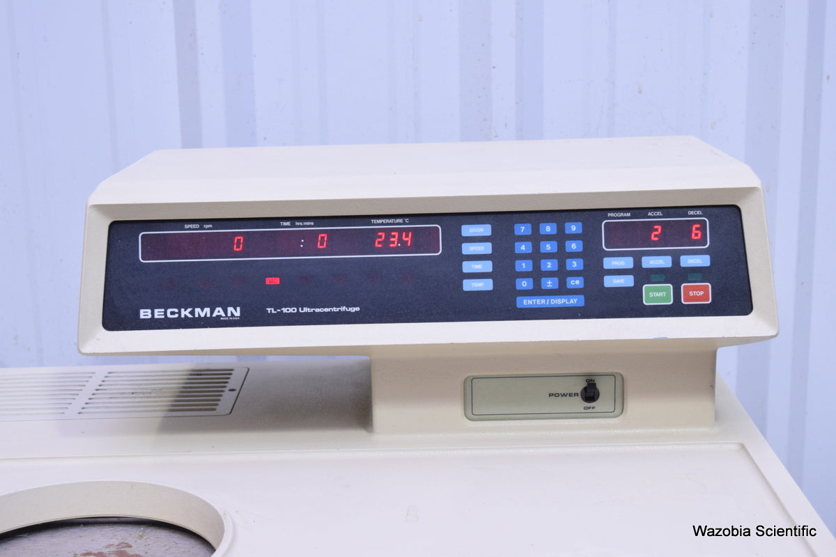 BECKMAN TL-100 ULTRACENTRIFUGE MODEL TL100 346457 CENTRIFUGE