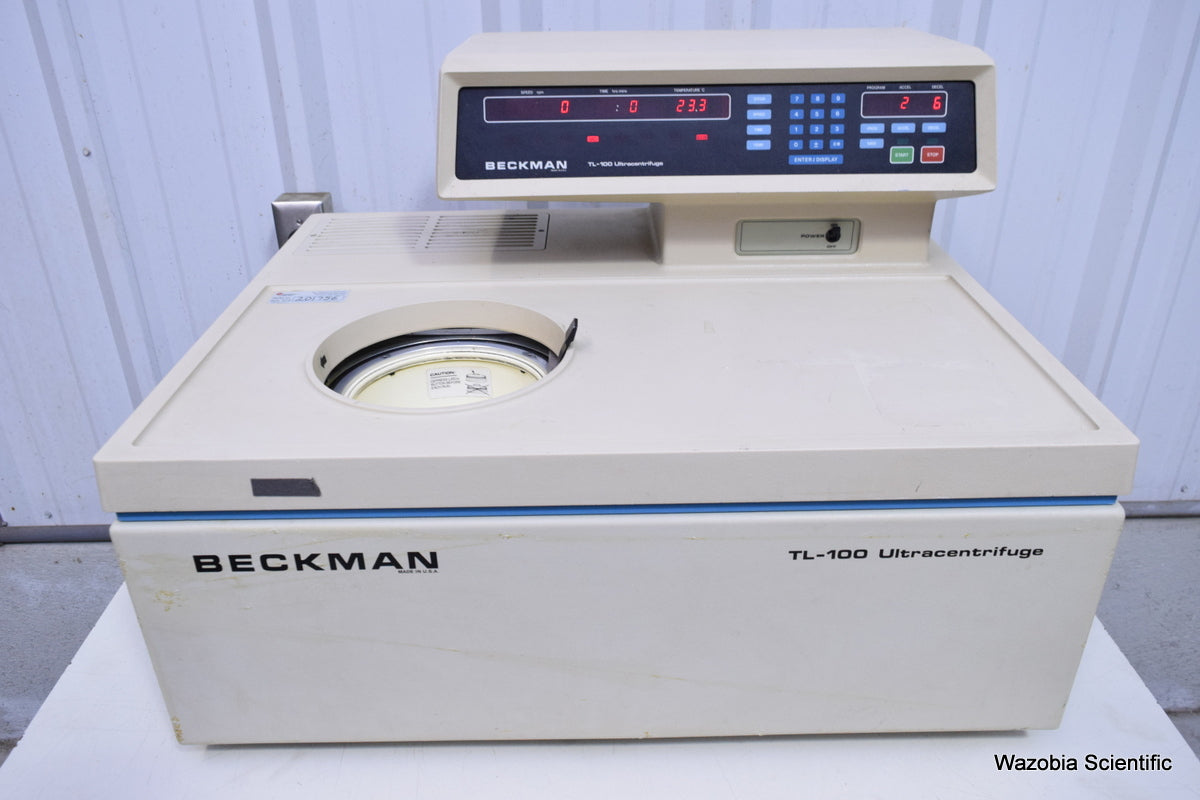 BECKMAN TL-100 ULTRACENTRIFUGE MODEL TL100 346457 CENTRIFUGE