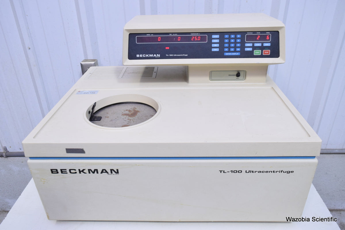 BECKMAN TL-100 ULTRACENTRIFUGE MODEL TL100 346457 CENTRIFUGE