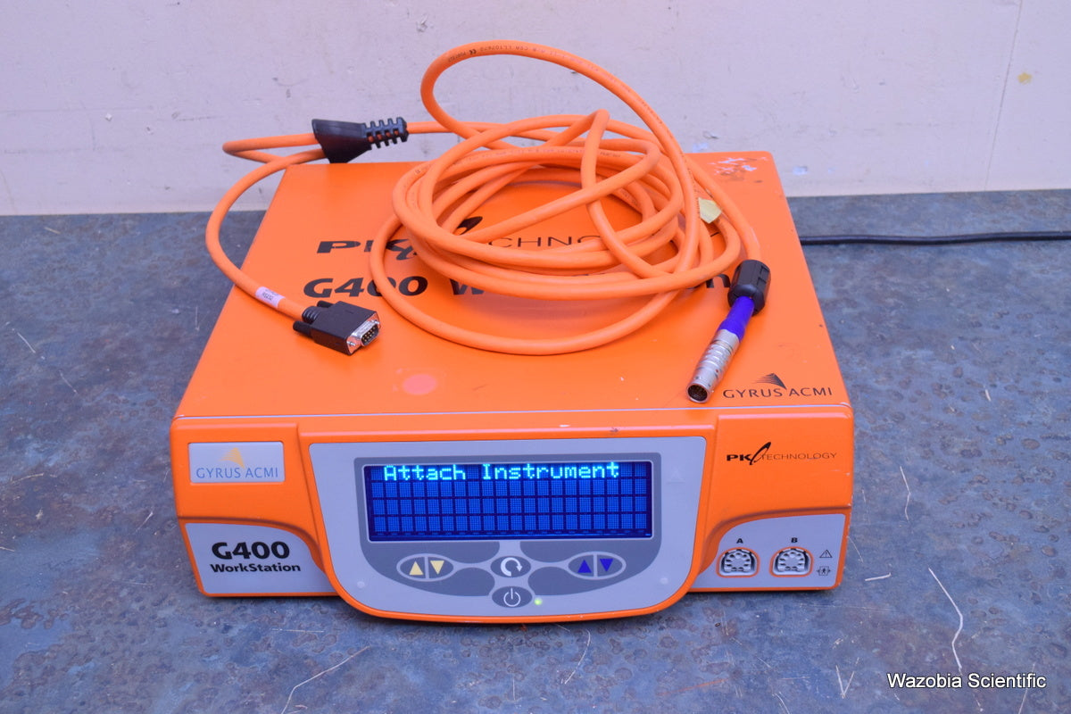 GYRUS ACMI G400 GENERATOR WORKSTATION PULSED RF PK TECHNOLOGY 777000