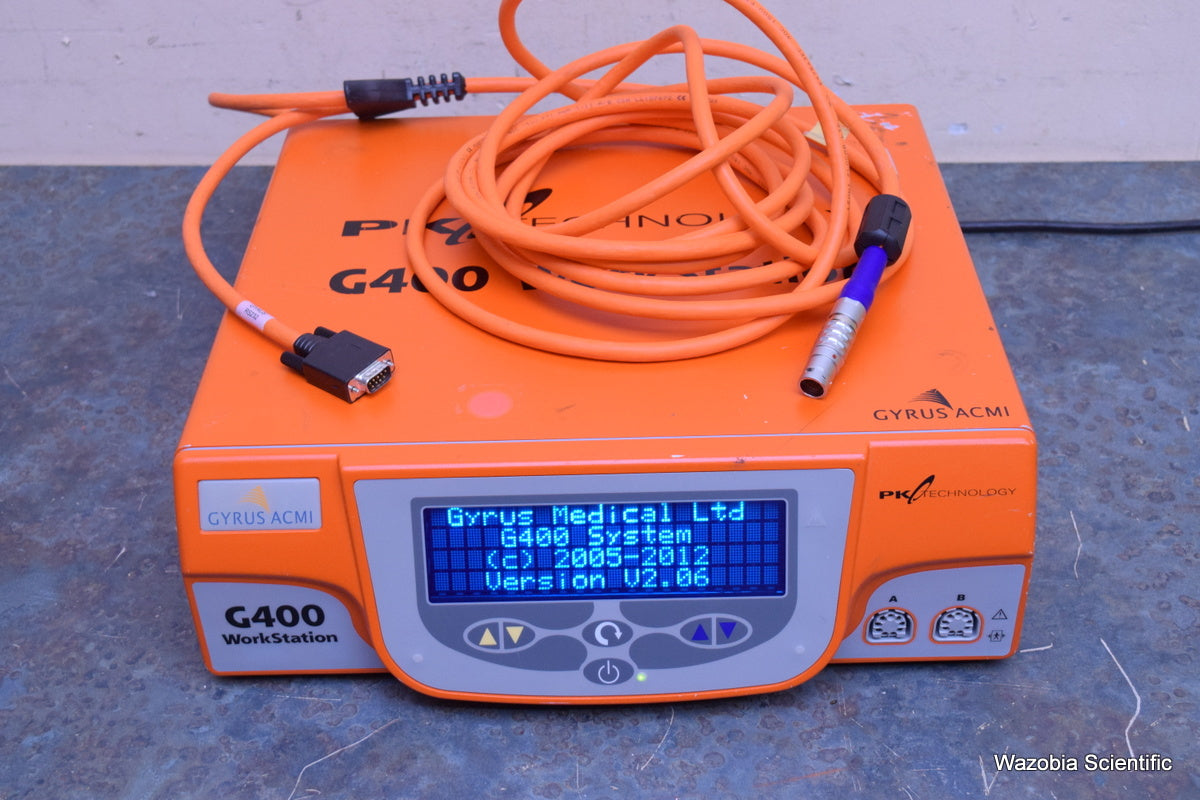 GYRUS ACMI G400 GENERATOR WORKSTATION PULSED RF PK TECHNOLOGY 777000