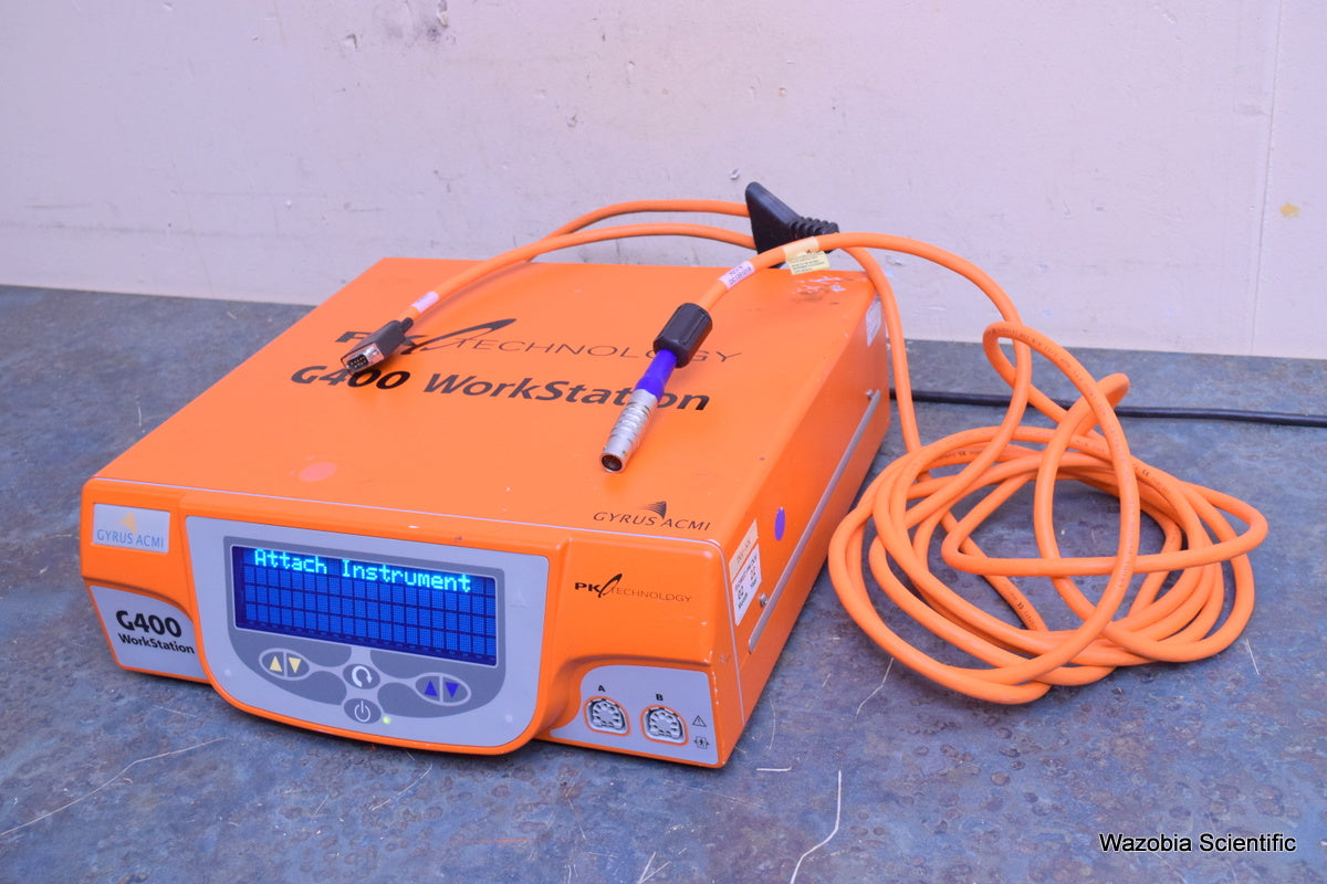GYRUS ACMI G400 GENERATOR WORKSTATION PULSED RF PK TECHNOLOGY 777000