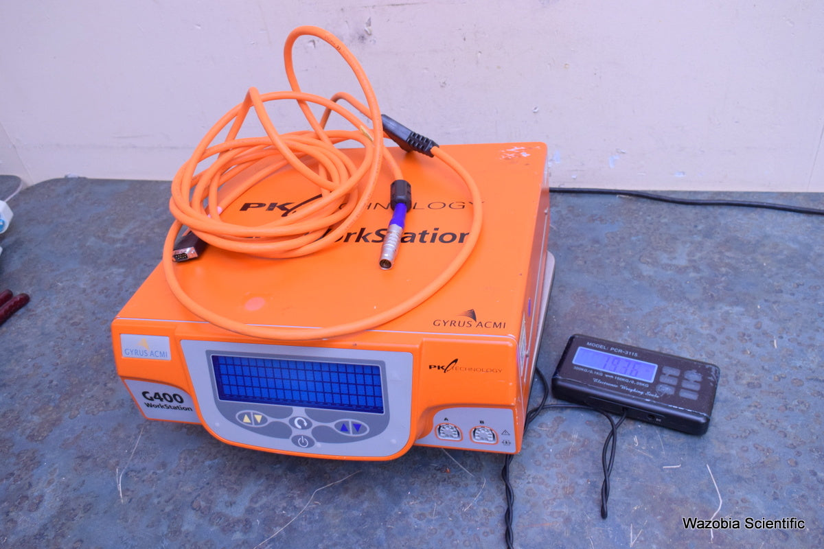 GYRUS ACMI G400 GENERATOR WORKSTATION PULSED RF PK TECHNOLOGY 777000