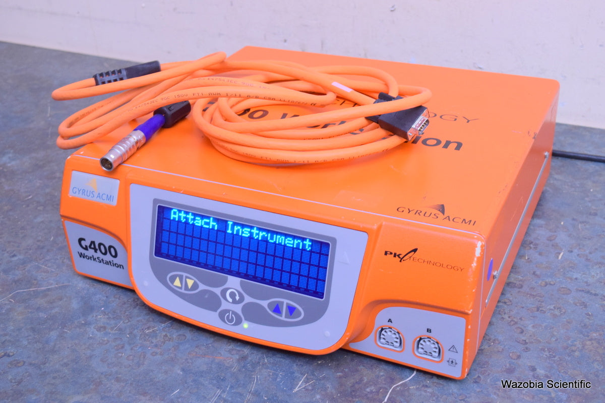 GYRUS ACMI G400 GENERATOR WORKSTATION PULSED RF PK TECHNOLOGY 777000