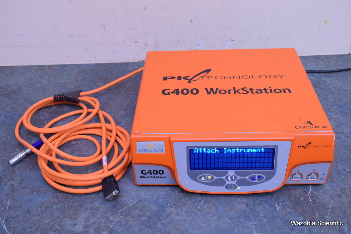 GYRUS ACMI G400 GENERATOR WORKSTATION PULSED RF PK TECHNOLOGY 777000