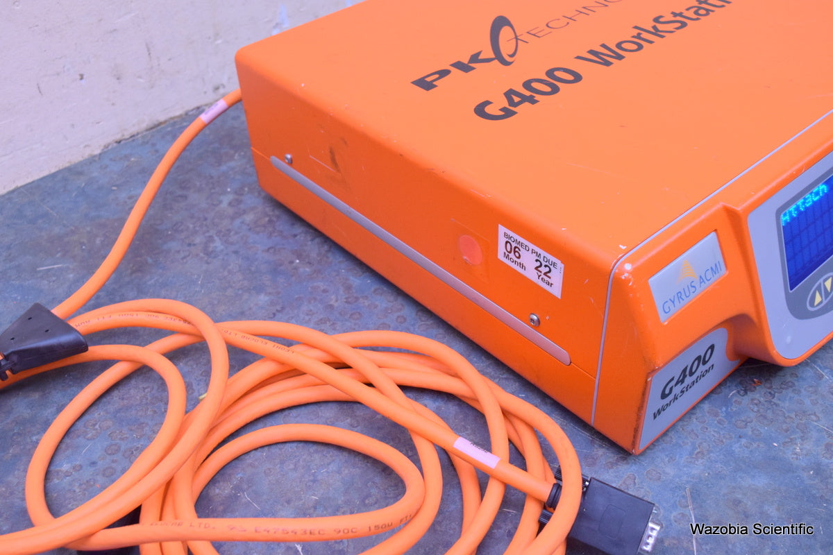 GYRUS ACMI G400 GENERATOR WORKSTATION PULSED RF PK TECHNOLOGY 777000