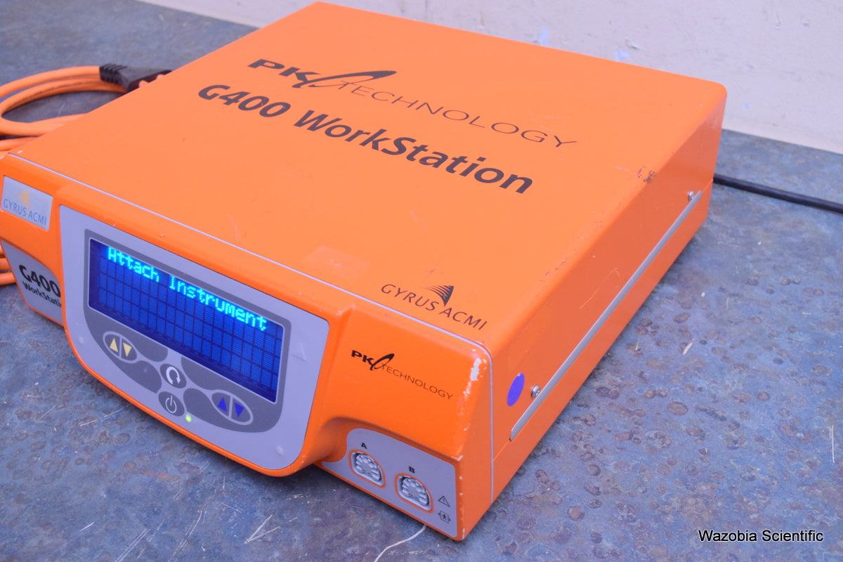 GYRUS ACMI G400 GENERATOR WORKSTATION PULSED RF PK TECHNOLOGY 777000