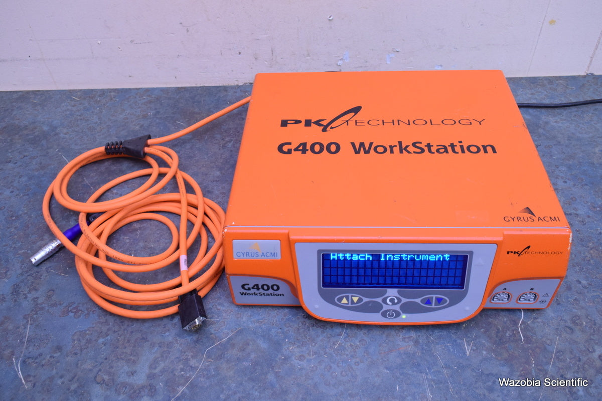 GYRUS ACMI G400 GENERATOR WORKSTATION PULSED RF PK TECHNOLOGY 777000