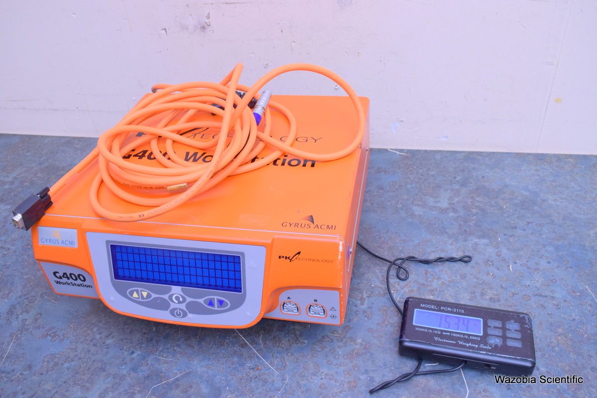 GYRUS ACMI G400 GENERATOR WORKSTATION PULSED RF PK TECHNOLOGY 777000