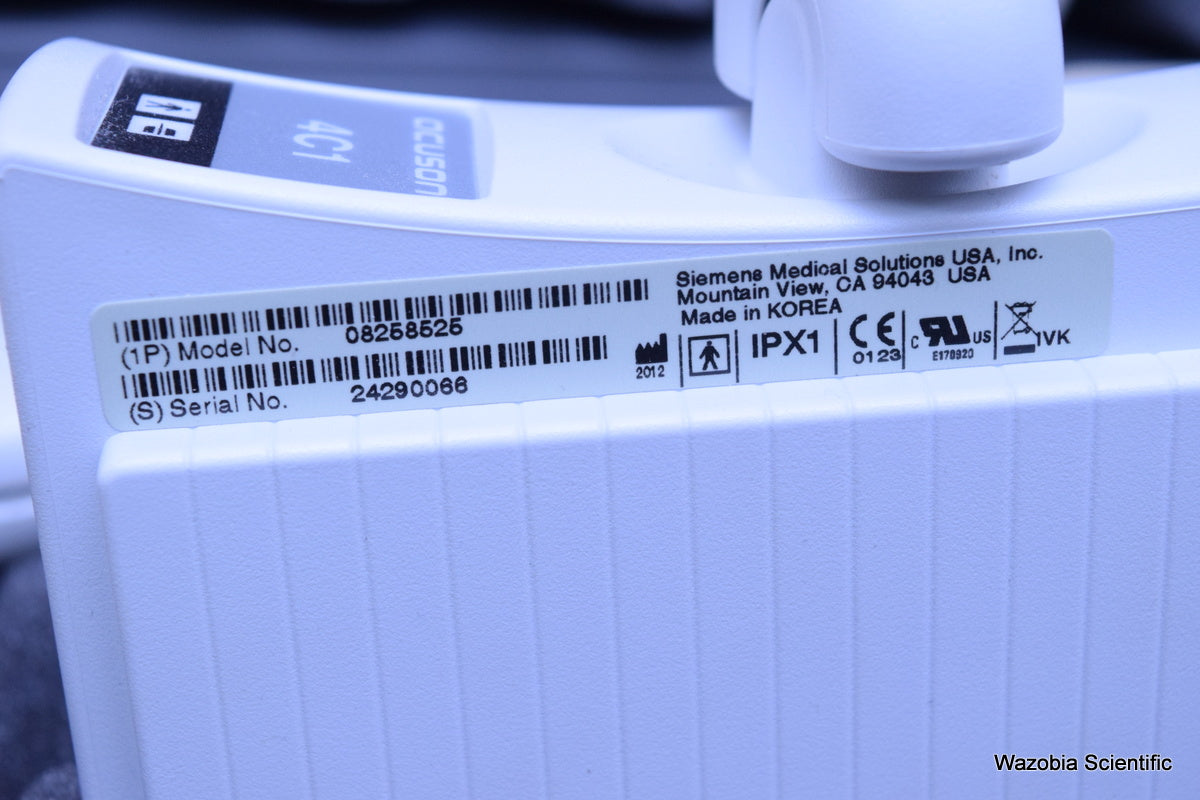 SIEMENS ACUSON  ULTRASOUND TRANSDUCER 4C1 08258525