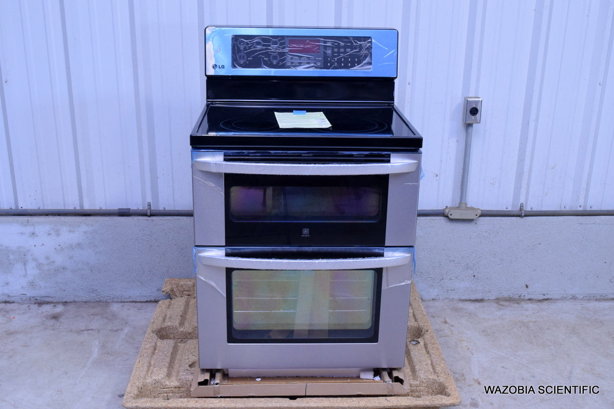LG LDE3017ST FREESTANDING ELECTRIC DOUBLE-OVEN RANGE FD1544TS.FS1LLGA