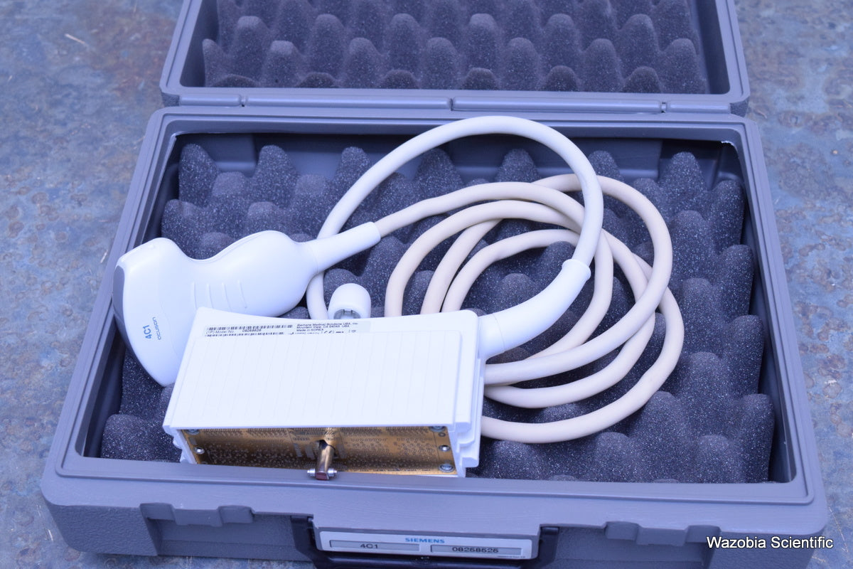 SIEMENS ACUSON  ULTRASOUND TRANSDUCER 4C1 08258525