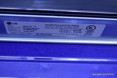 LG LDE3017ST FREESTANDING ELECTRIC DOUBLE-OVEN RANGE FD1544TS.FS1LLGA