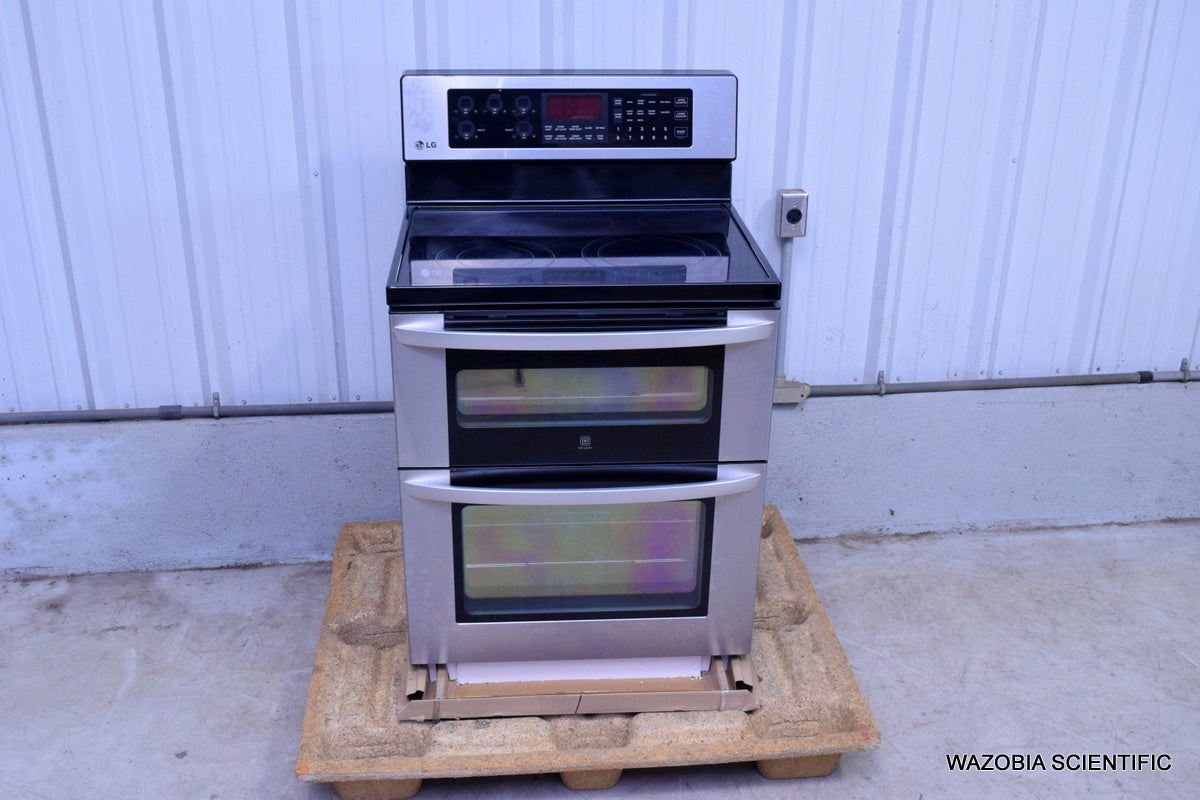 LG LDE3017ST FREESTANDING ELECTRIC DOUBLE-OVEN RANGE FD1544TS.FS1LLGA