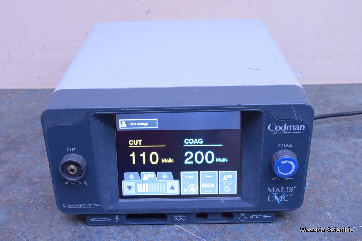 CODMAN MALIS CMC V BIPOLAR ELECTROSURGICAL GENERATOR SYSTEM 80-1788R