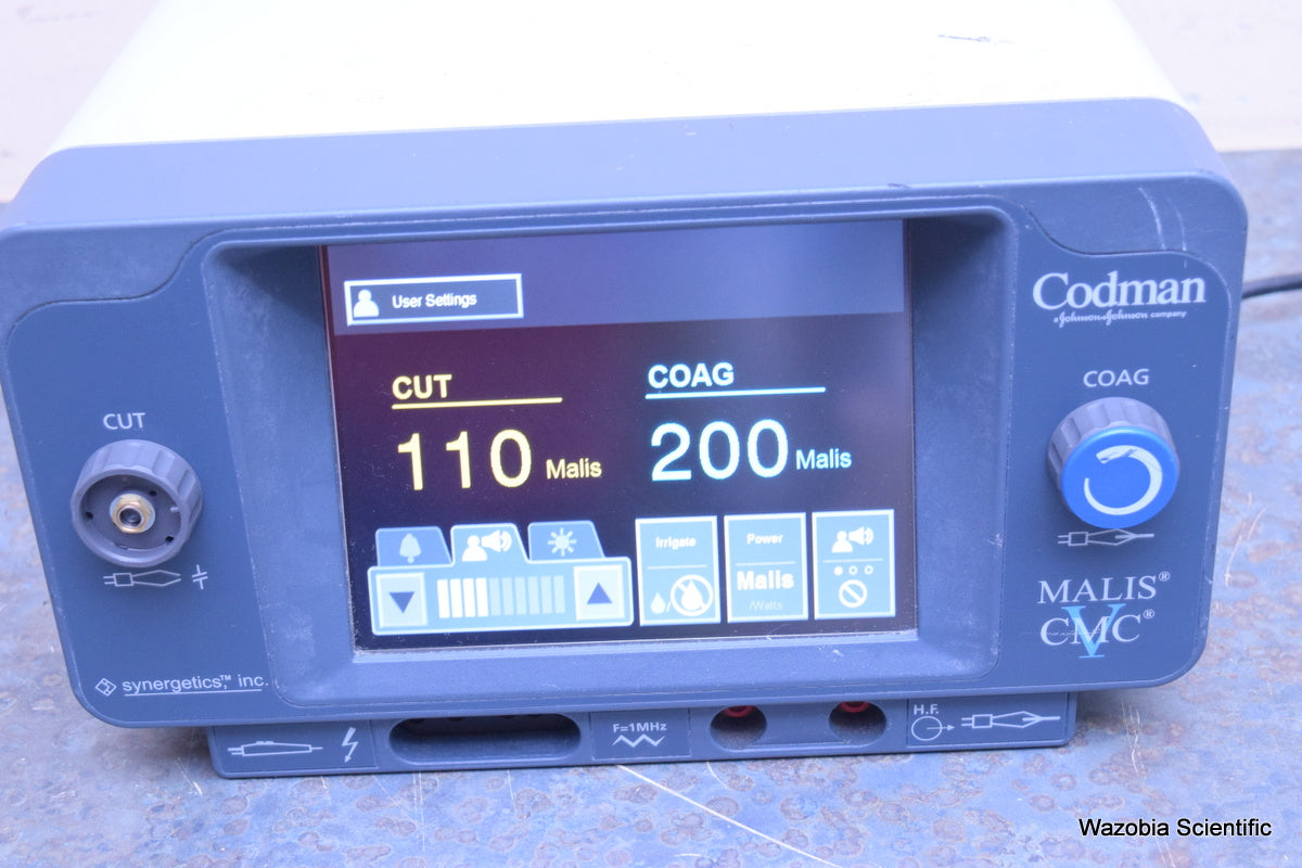 CODMAN MALIS CMC V BIPOLAR ELECTROSURGICAL GENERATOR SYSTEM 80-1788R