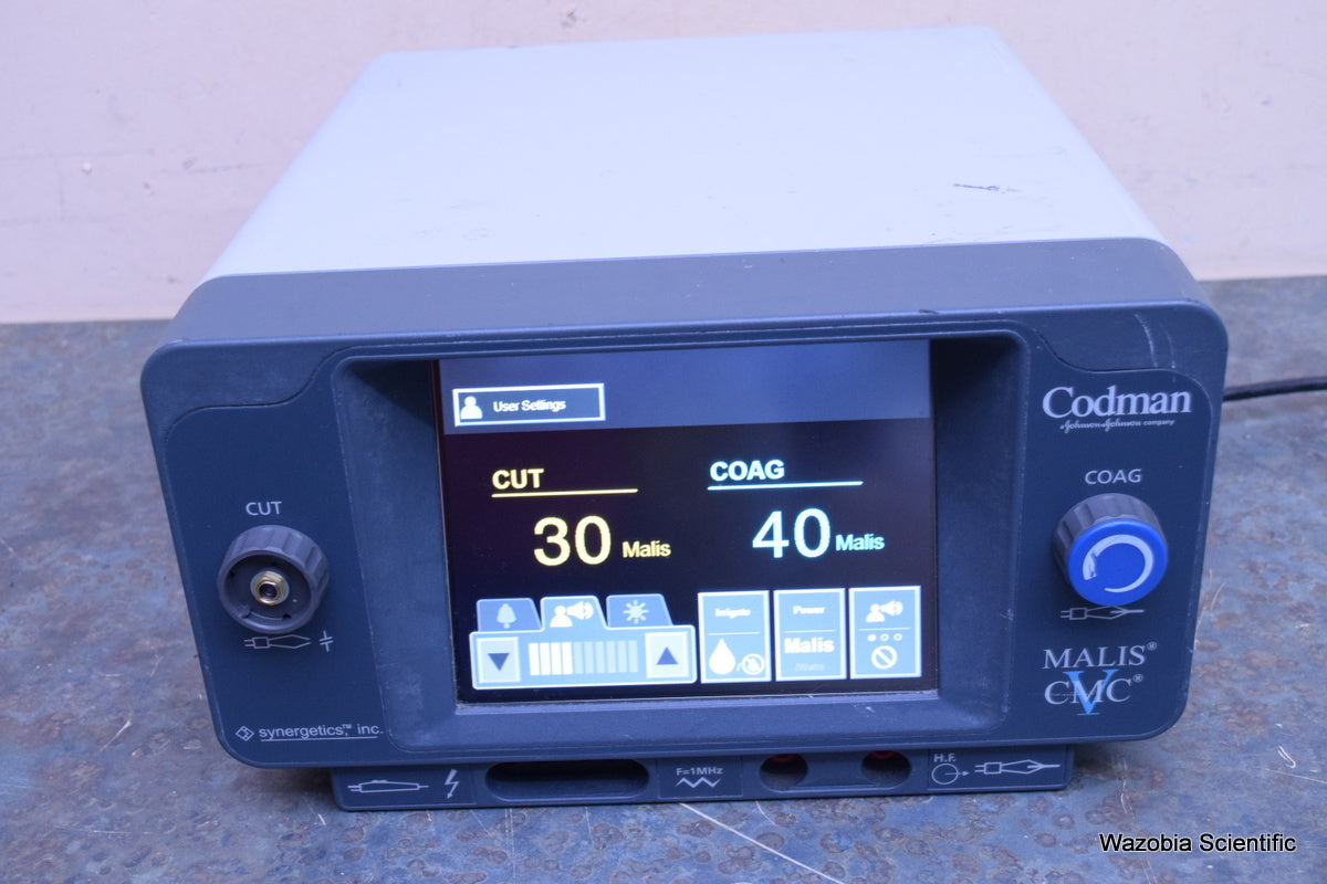 CODMAN MALIS CMC V BIPOLAR ELECTROSURGICAL GENERATOR SYSTEM 80-1788R