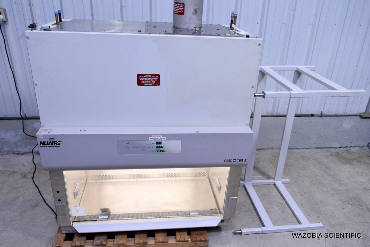 NUAIRE NU-S427-400 LAMINAR FLOW HOOD CLASS II B1 BIOLOGICAL SAFETY CABINET