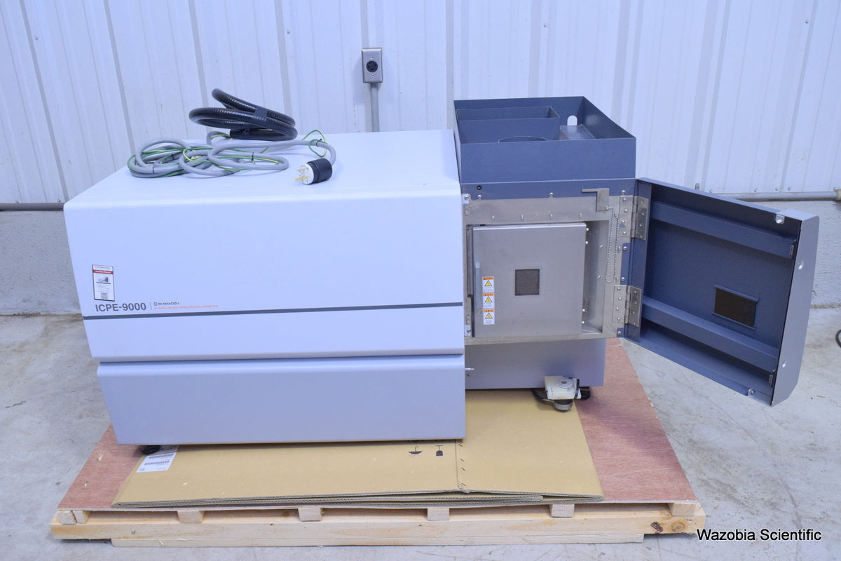 SHIMADZU PLASMA ATOMIC EMISSION SPECTROMETER ICPE-9000 211-86000-98