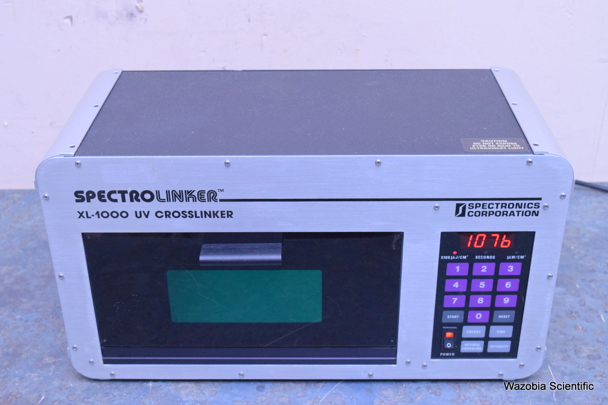 Dtc Spectronic SPECTRONICS SPECTROLINKER XL-1000 UV CROSSLINKER MICROPROCESS SANITIZI ...