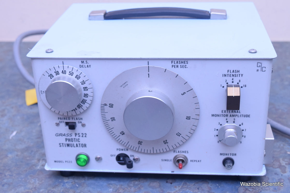 GRASS INSTRUMENTS PS 22 PHOTIC STIMULATOR PS22 PS22E
