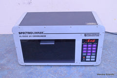 SPECTRONICS SPECTROLINKER XL-1000 UV CROSSLINKER MICROPROCESS SANITIZING CABINET