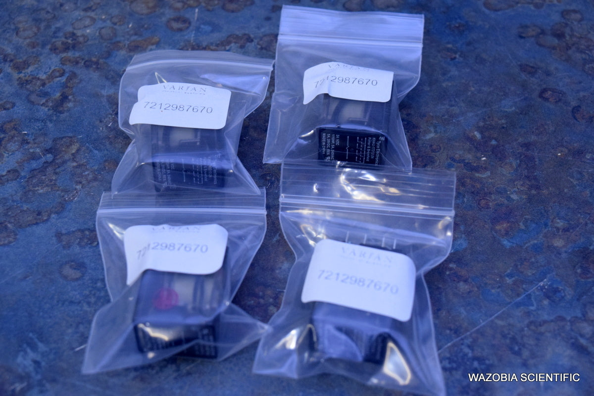 4 VARIAN POTTTER & BRUMFELD TYCO ELECTRONICS KHAU-17D12-12 POWER RELAY