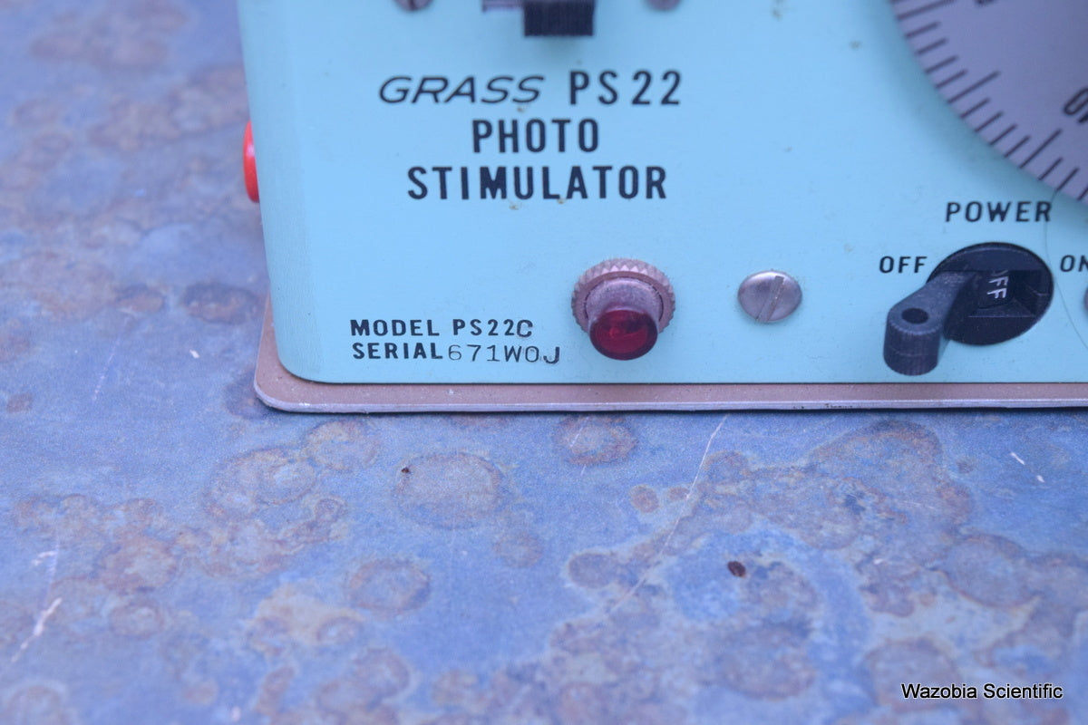 GRASS INSTRUMENTS PS 22 PHOTIC STIMULATOR PS22 PS22C