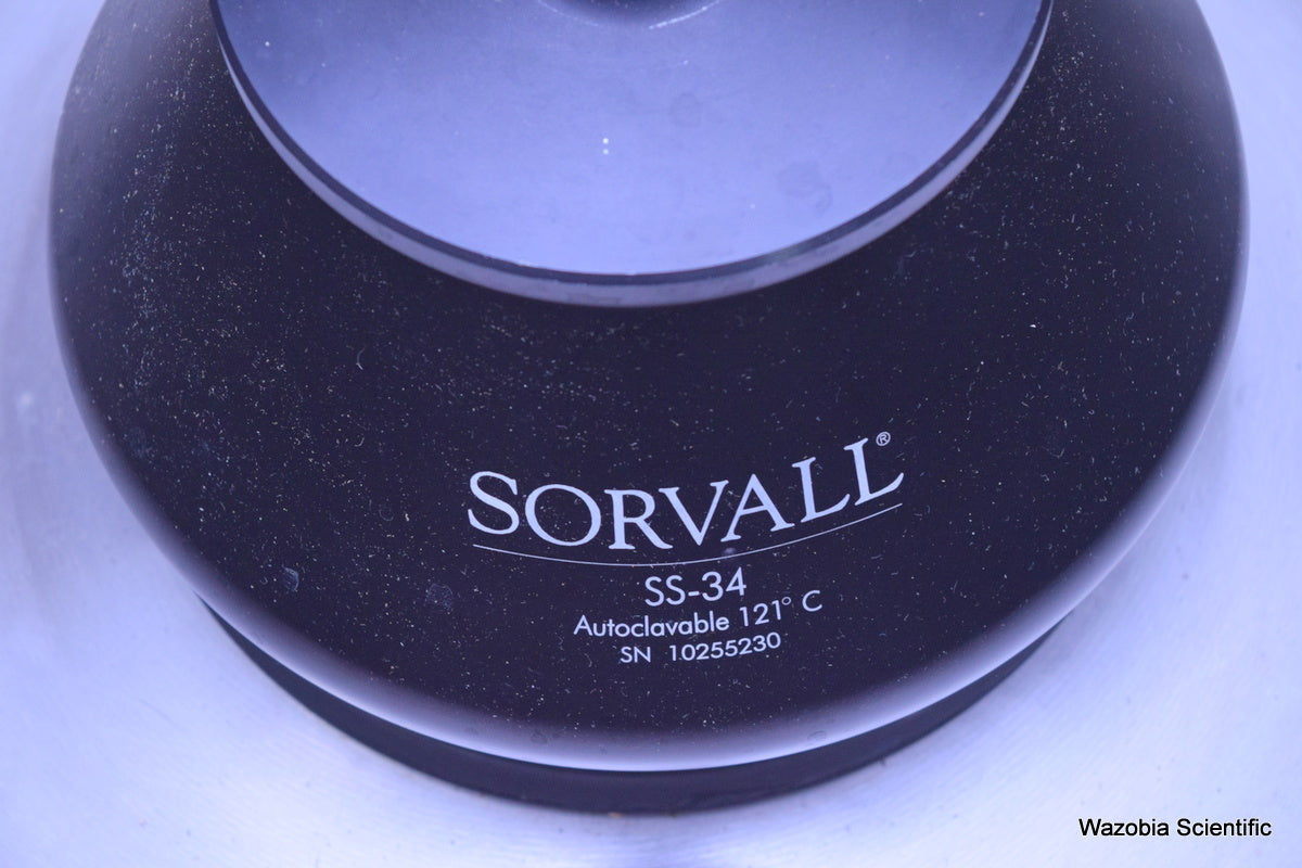 SORVALL EVOLUTION RC REFRIGERATED CENTRIFUGE WITH SS-34 ROTOR