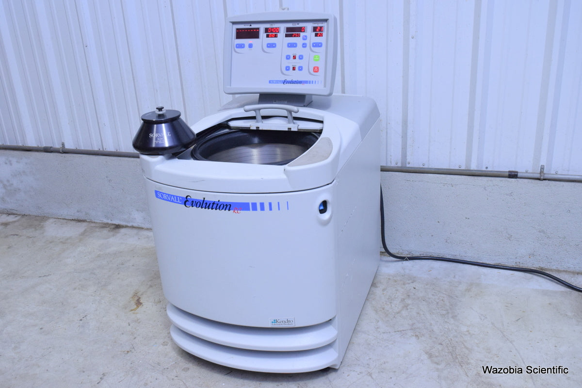 SORVALL EVOLUTION RC REFRIGERATED CENTRIFUGE WITH SS-34 ROTOR