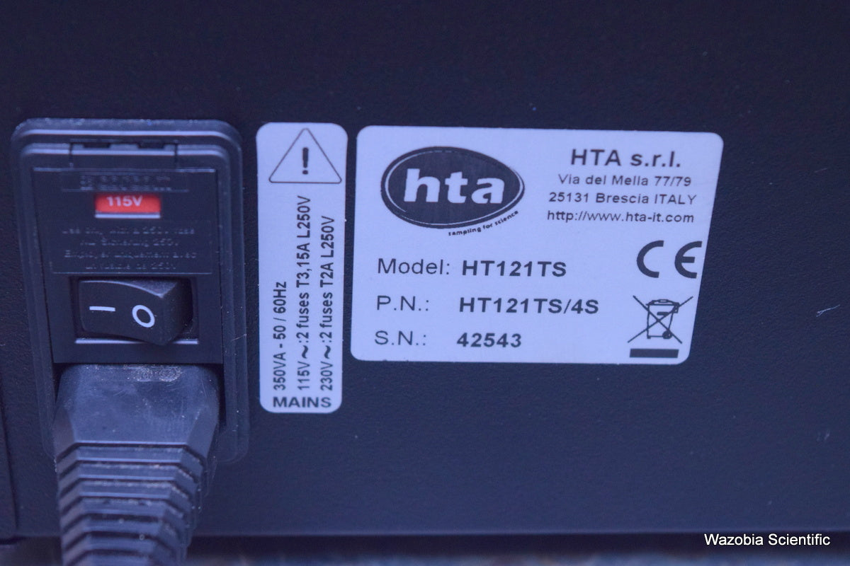 HTA 4TITUDE 4S2 HT121TS HT121TS/4S THERMAL SEALER