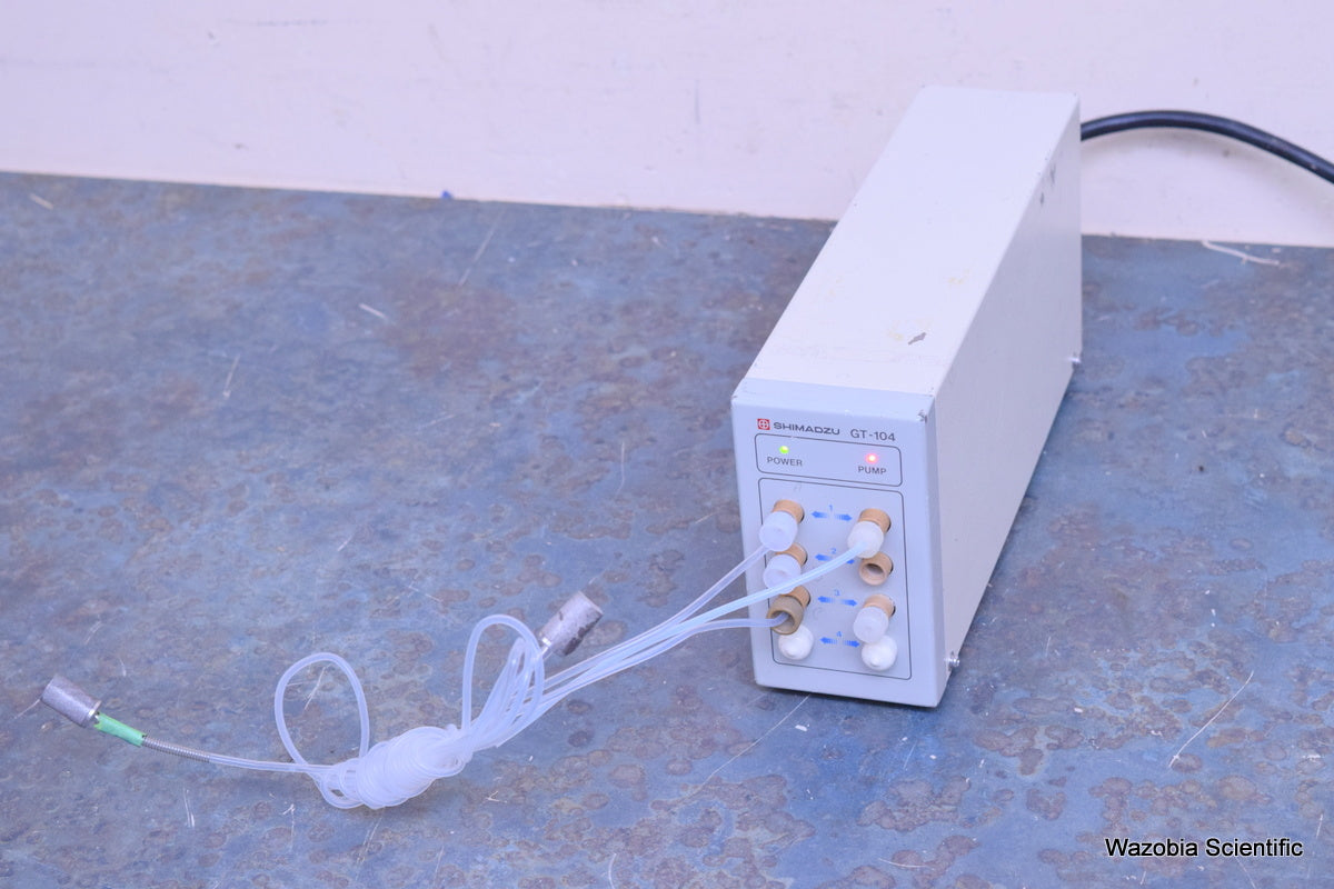 SHIMADZU GT-104 HPLC VACUUM DEGASSER