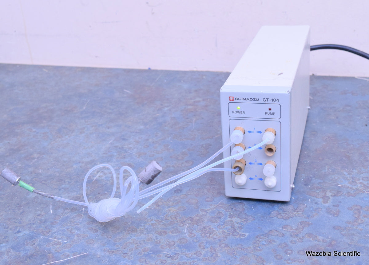 SHIMADZU GT-104 HPLC VACUUM DEGASSER