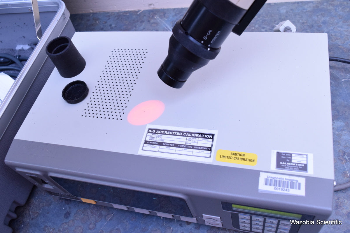 MINOLTA DISPLAY COLOR ANALYZER CA-210 WITH U-PROBE LUMINANCE CDM2