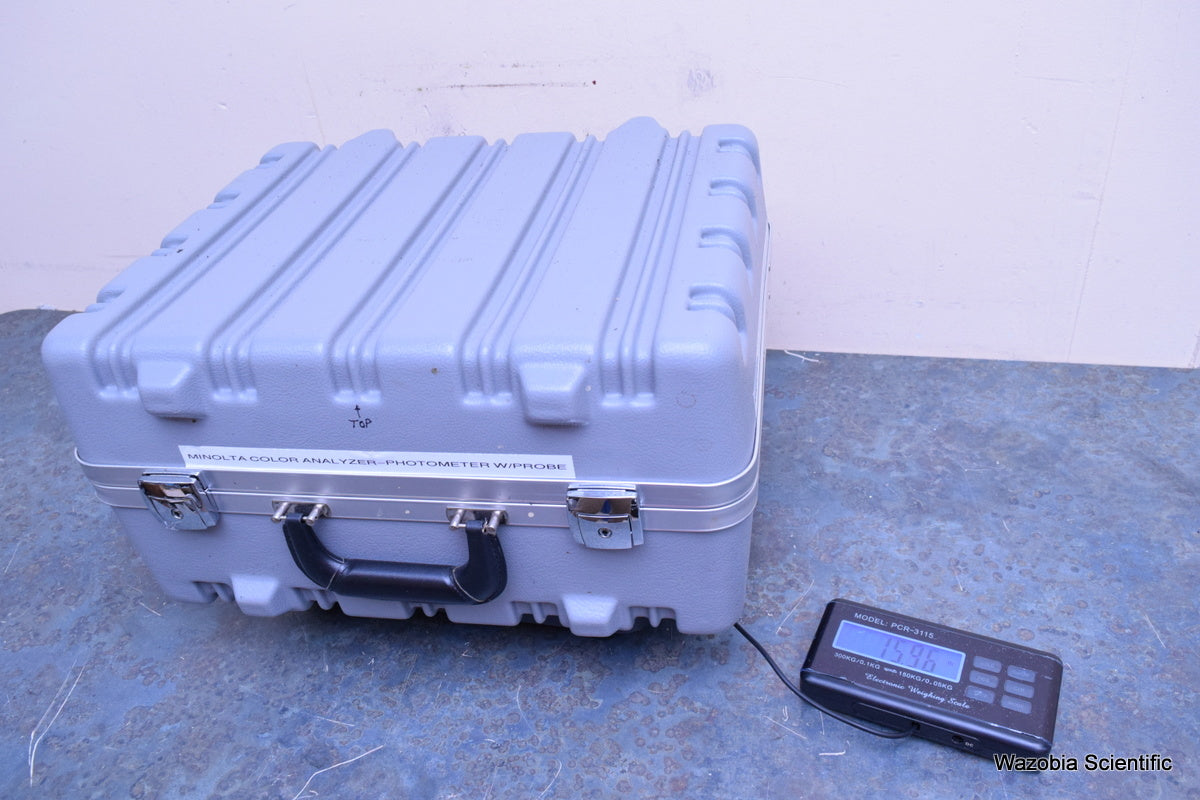 MINOLTA DISPLAY COLOR ANALYZER CA-210 WITH U-PROBE LUMINANCE CDM2