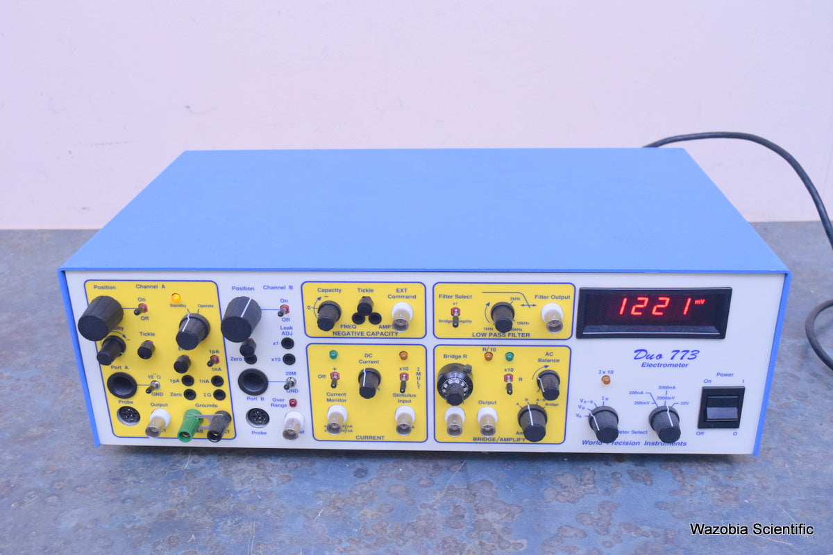 WPI WORLD PRECISION INSTRUMENTS DUO 773 ELECTROMETER