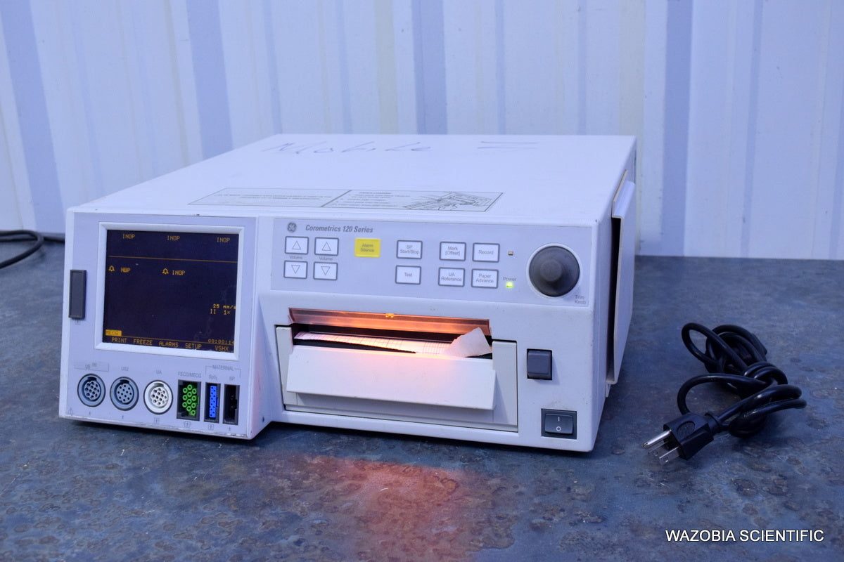 GE COROMETRICS 120 SERIES FETAL MONITOR MODEL 0129