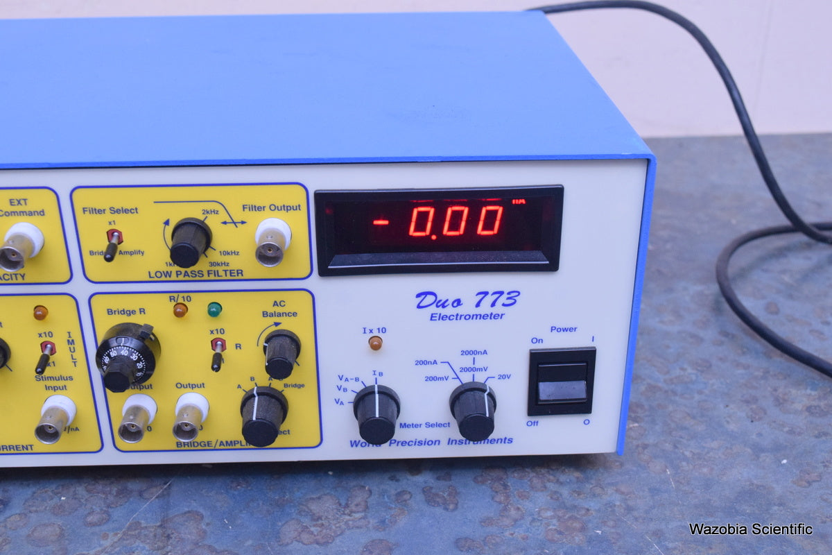 WPI WORLD PRECISION INSTRUMENTS DUO 773 ELECTROMETER