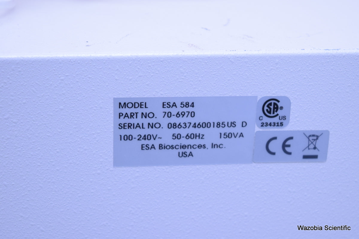 SHIMADZU PROMINENCE ESA HPLC 584 PUMP CHROMATOGRAPHY