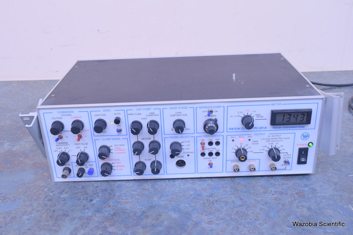 WARNER INSTRUMENT PATCH CLAMP PC-501A