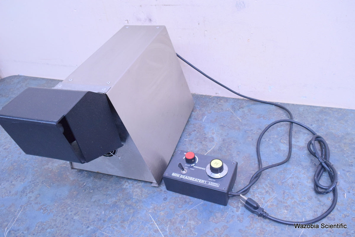 BIOSPEC MINI BEADBEATER-8 693 CELL DISRUPTOR HOMOGGENIZER