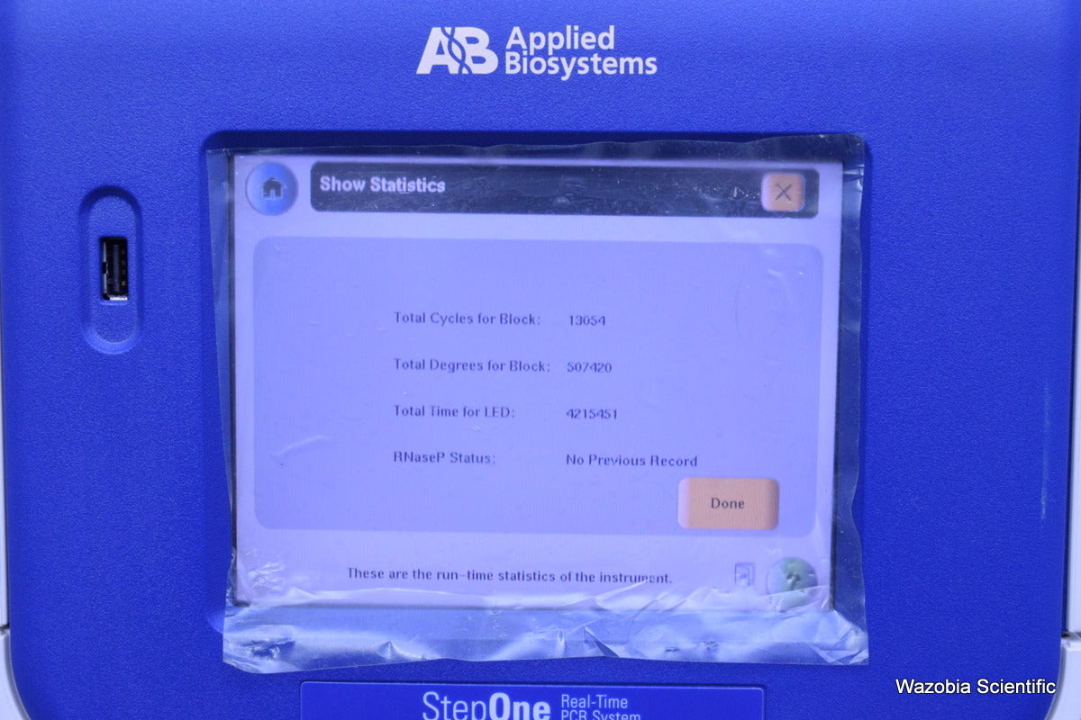 AB APPLIED BIOSYSTEMS STEPONE REAL-TIME PCR SYSTEM 4369074