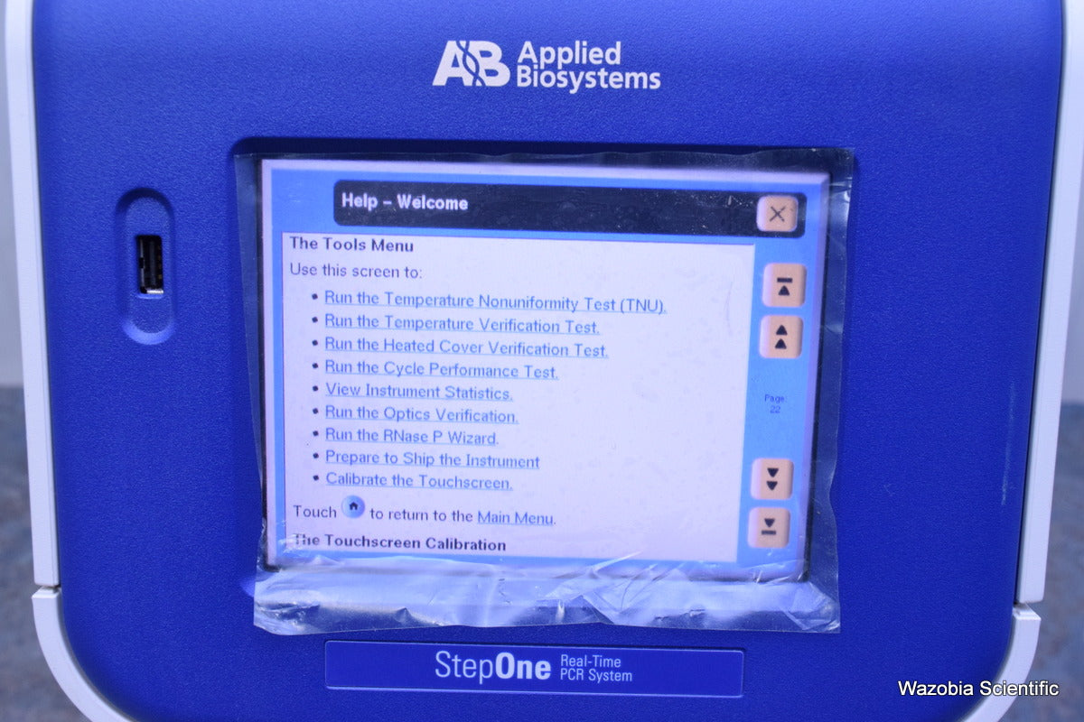 AB APPLIED BIOSYSTEMS STEPONE REAL-TIME PCR SYSTEM 4369074