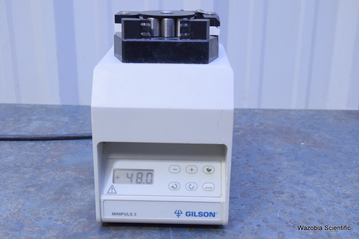 GILSON MINIPULS 3 VARIABLE SPEED PERISTALTIC PUMP FOR CHROMATOGRAPHY