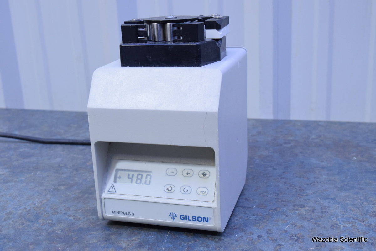 GILSON MINIPULS 3 VARIABLE SPEED PERISTALTIC PUMP FOR CHROMATOGRAPHY